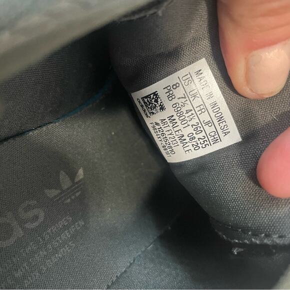 Adidas originals mens swift run X camo green athletic sneakers size 8 - Picture 6 of 7